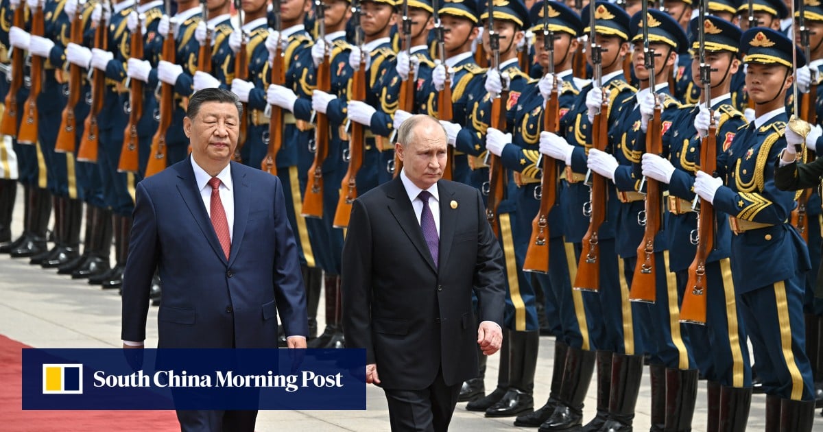 China's Victory Day Honor Guard: Russia & Belarus