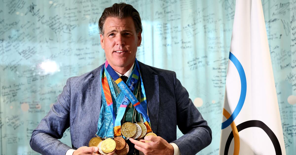 Gary Hall Jr.: New Olympic Medals After Fire Loss