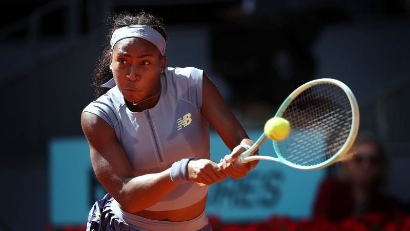 Gauff Stuns Świątek: Madrid Open Final Showdown