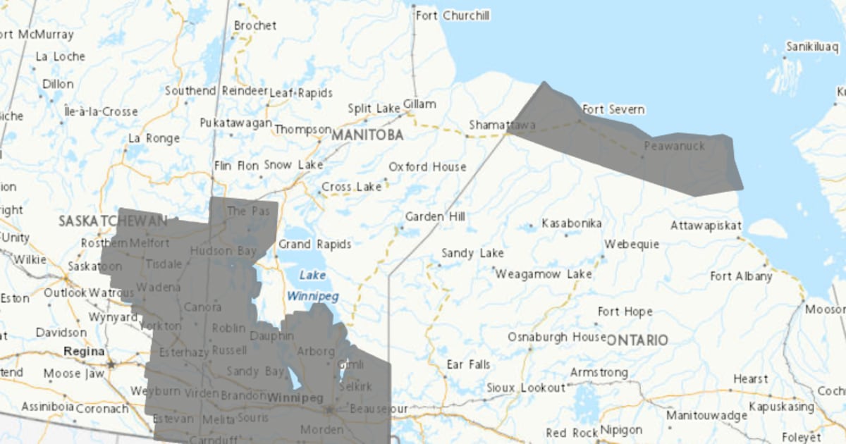 Manitoba Air Quality Alert: Environment Canada Warning