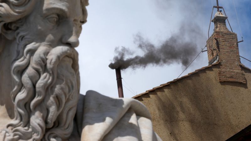 No Pope Yet: Black Smoke Signals Conclave Continues